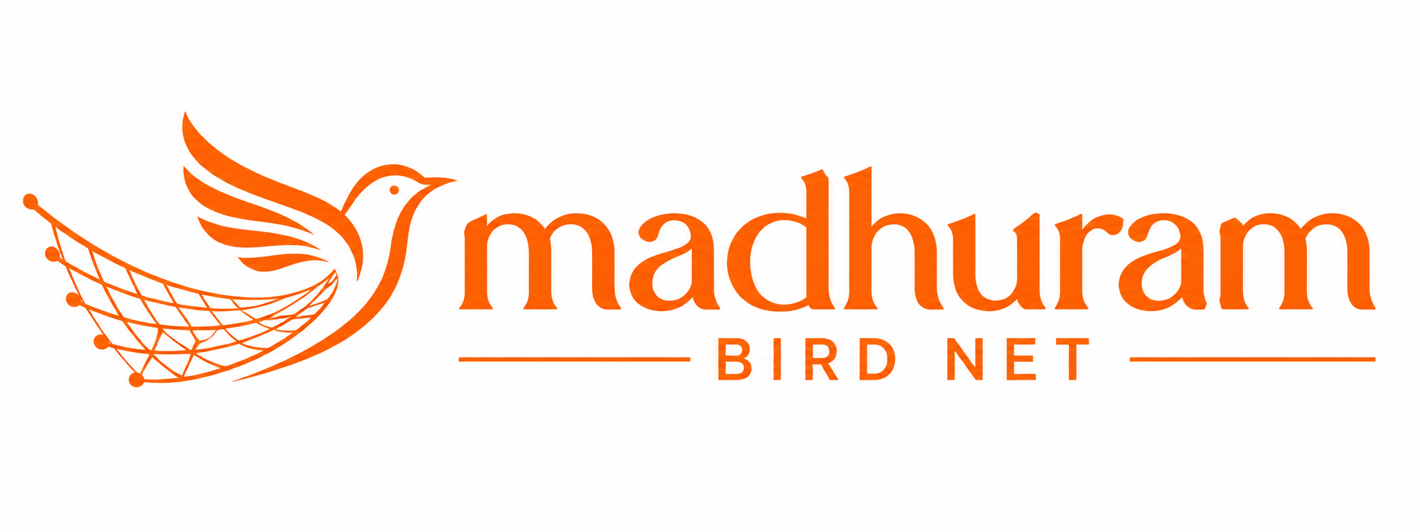 Madhuram Bird Net Logo